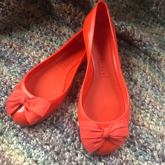 j crew jelly flats